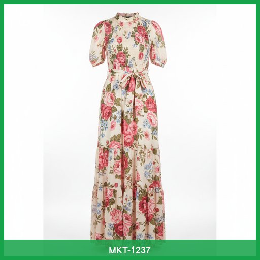 Women's Floral Print Maxi Dress