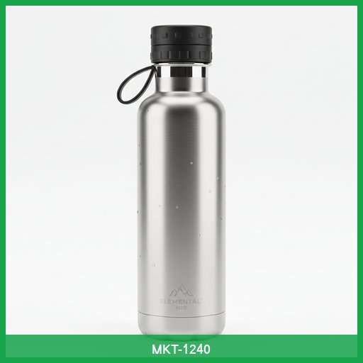 Stainless Steel Water Bottle (32 oz)