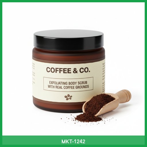 Exfoliating Body Scrub with Coffee